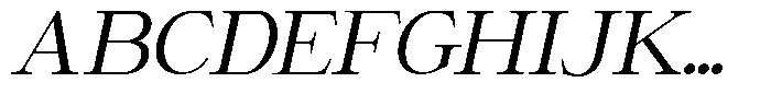 Giantrick Slanted Font UPPERCASE