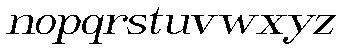 Giantrick Slanted Font LOWERCASE