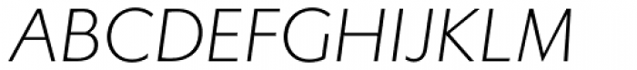 Gibbs Light Italic Font UPPERCASE