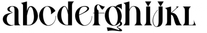 Gibeon Bold SE Font LOWERCASE