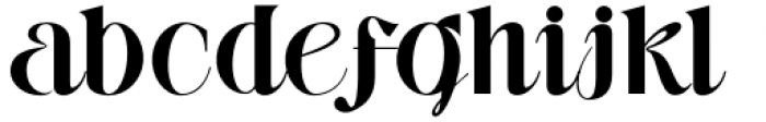 Gibeon Extra Bold Font LOWERCASE