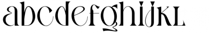 Gibeon Regular SE Font LOWERCASE