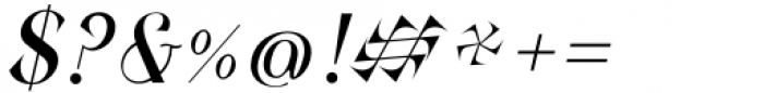 Gibeon Semi Bold Italic Font OTHER CHARS