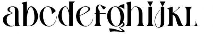 Gibeon Semi Bold SE Font LOWERCASE