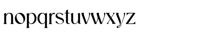 Giblastine Font LOWERCASE