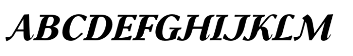 Gibralt Bold Italic Font UPPERCASE
