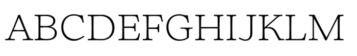 Gibralt Extra Light Font UPPERCASE