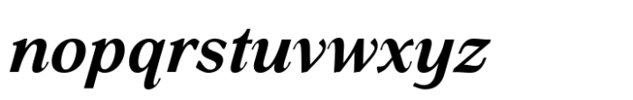 Gibralt Semi Bold Italic Font LOWERCASE