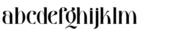 Gibroma Regular Font LOWERCASE