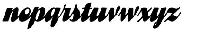 Gibson Girl JF Font LOWERCASE