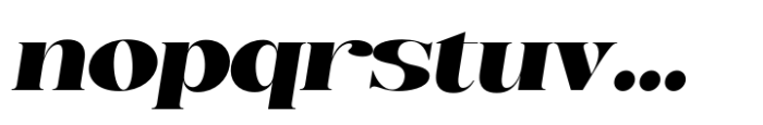 Gibson Serif Italic Font LOWERCASE