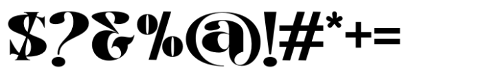 Gibson Serif Regular Font OTHER CHARS