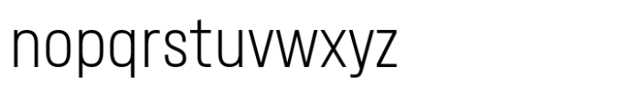 Gibstone Thin Font LOWERCASE