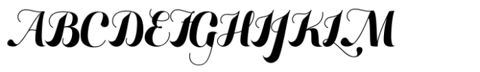 Giddelham Regular Font UPPERCASE