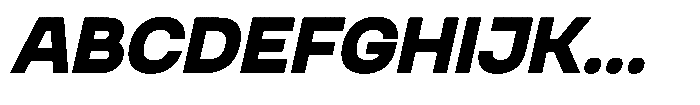 Giflar Bold Italic Font UPPERCASE