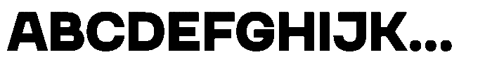 Giflar Bold Font UPPERCASE