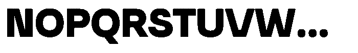 Giflar Bold Font UPPERCASE