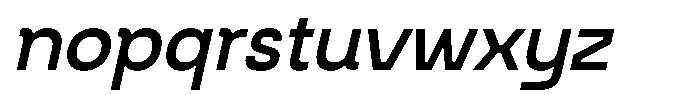 Giflar Italic Font LOWERCASE