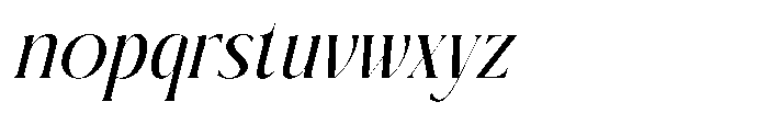 Giftagi  Italic Italic Font LOWERCASE