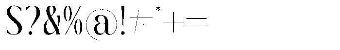 Giftagi  Regular Font OTHER CHARS
