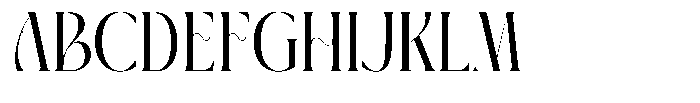 Giftagi  Regular Font UPPERCASE