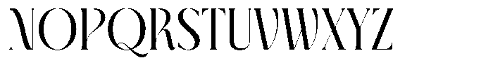 Giftagi  Regular Font UPPERCASE