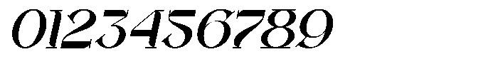 Gifther Italic Font OTHER CHARS