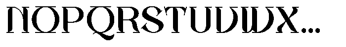 Gifther Regular Font UPPERCASE