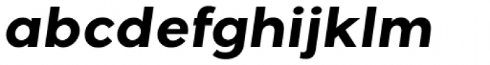 Giga Sans Bold Italic Font LOWERCASE
