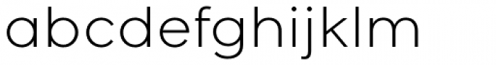 Giga Sans Light Font LOWERCASE