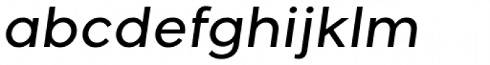 Giga Sans Medium Italic Font LOWERCASE