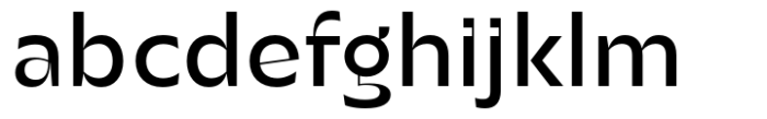 Gigafly Display Regular Font LOWERCASE