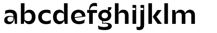 Gigafly Headline Demi Bold Font LOWERCASE