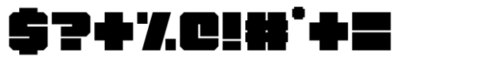 Gigaman Font OTHER CHARS