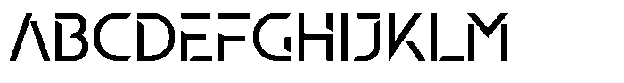 Gigan Regular Font UPPERCASE