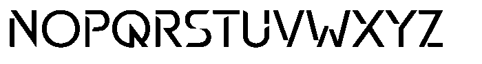 Gigan Regular Font UPPERCASE