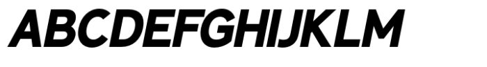 Gigans Bold Italic Font UPPERCASE