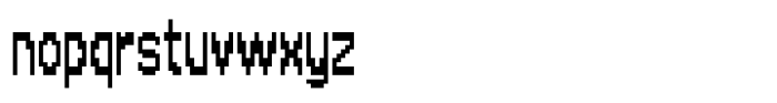Gigapixel Font LOWERCASE