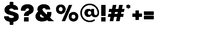 Gigar Font OTHER CHARS
