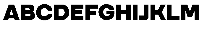 Gigar Font UPPERCASE