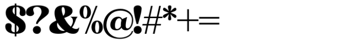 Gigestha Black Font OTHER CHARS