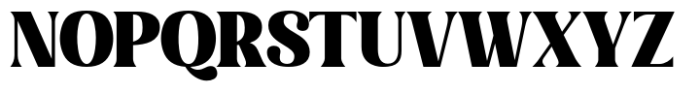 Gigestha Black Font UPPERCASE