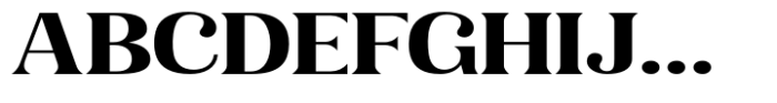 Gigestha Bold Expanded Font UPPERCASE