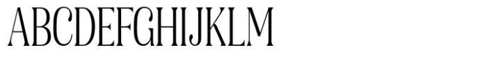 Gigestha Condensed Font UPPERCASE