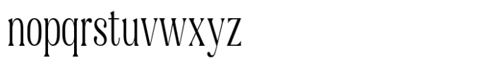 Gigestha Condensed Font LOWERCASE