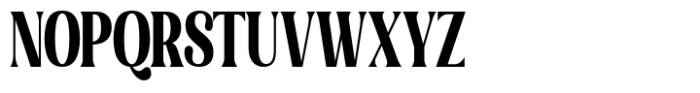 Gigestha Extra Bold Condensed Font UPPERCASE