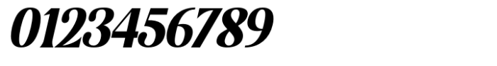 Gigestha Extra Bold Slant Semi Condensed Font OTHER CHARS