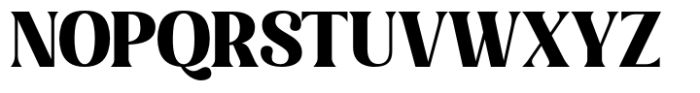 Gigestha Extra Bold Font UPPERCASE