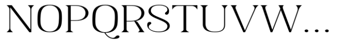 Gigestha Light Expanded Font UPPERCASE