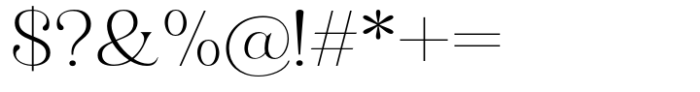 Gigestha Light Semi Expanded Font OTHER CHARS